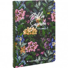 Bíblia Sagrada NAA para Mulher, Letra Grande, Capa Dura Ilustrada: Flores Bíblia Sagrada NAA para Mulher, Letra Grande, Capa Dura Ilustrada: Flores