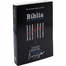 Bíblia Sagrada NTLH, Letra Grande, com mapa, Capa Brochura Ilustrada Liberdade
