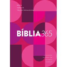 Bíblia 365 NVT, Leituras Diárias, Letra Regular, Capa Dura Roxa