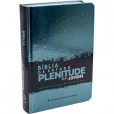 Bíblia de Estudo Plenitude para Jovens NTLH, Letra Regular, com mapa, Capa Dura Azul