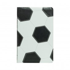 Bíblia NVI Slim, Capa luxo preto e branco, Futebol