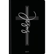 Bíblia NVT, Letra Tradicional, com palavras de Jesus destacadas, Capa Dura Jesus Preta