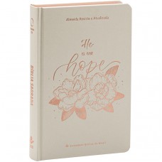 Bíblia Sagrada ARA, para Mulher, Letra Grande, Capa Dura Bege