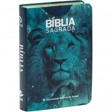Bíblia Sagrada NAA, Letra Regular, Capa Semi Flexível Azul Bíblia Sagrada NAA, Letra Regular, Capa Semi Flexível Azul