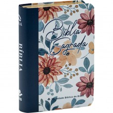 Bíblia Sagrada NAA para Mulher, Letra Regular, Capa Semi Flexível Ilustrada: Branca e Azul Bíblia Sagrada NAA para Mulher, Letra Regular, Capa Semi Flexível Ilustrada: Branca e Azul