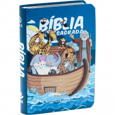 Bíblia Sagrada NAA para Criança, Letra Regular, Capa Semi Flexível Ilustrada