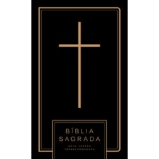 Bíblia NVT Cruz All Black - Letra Normal
