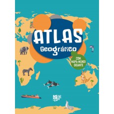 ATLAS GEOGRÁFICO: Bandeiras dos países e estados do Brasil - Acompanha Megapôster do Mapa-Múndi