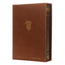 Bíblia de Estudo ACF, Capa luxo marrom | Com comentários da King James Study Bible Bíblia de Estudo ACF, Capa luxo marrom | Com comentários da King James Study Bible