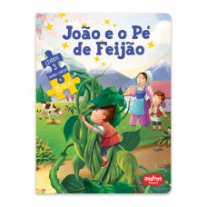 João E O Pé De Feijão: Livro Com Quebra Cabeça