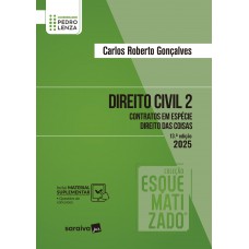 Direito Civil - Volume 2 - Coleção Esquematizado - 13ª Edição 2025