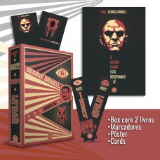 A revolução dos bichos e 1984 (Pôster + Marcadores + Cards) Box George Orweel A revolução dos bichos e 1984 (Pôster + Marcadores + Cards) Box George Orweel