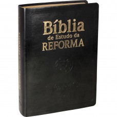 Bíblia de Estudo da Reforma com índice - Capa preta Bíblia de Estudo da Reforma com índice - Capa preta