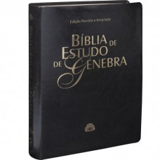 Bíblia de Estudo de Genebra - Couro sintético Preto Bíblia de Estudo de Genebra - Couro sintético Preto