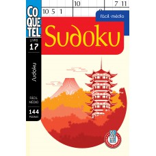 Livro Coquetel Sudoku Fácil/Médio 17