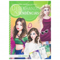 Estrela Fashion - Colorindo com Estilo: Desenhando Tendência