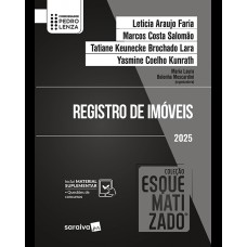 Registro de Imóveis - Coleção Esquematizado - 1ª Edição 2025