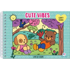 Cute Vibes - Livro de Colorir
