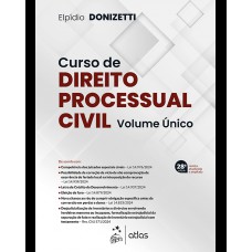 Curso de Direito Processual Civil - Vol.Único - 28ª Edição - 2025