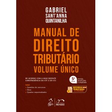 Manual de Direito Tributário - Volume Único - 5ª Edição 2025