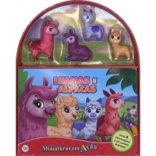 Miniaturas em ação - Lhamas e alpacas