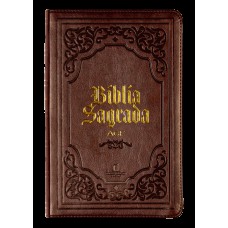 Bíblia Sagrada ACF Slim, Capa luxo marrom, Leitura Perfeita Bíblia Sagrada ACF Slim, Capa luxo marrom, Leitura Perfeita