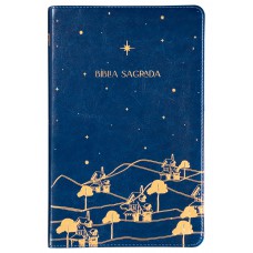 The Purpose Book: Bíblia Sagrada, A21, Capa luxo azul, Reino