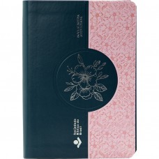 Bíblia Sagrada NAA para Mulher, Letra Supergigante, com palavras de Jesus destacadas, com mapa, Capa Couro Sintético Rosa Azul Bíblia Sagrada NAA para Mulher, Letra Supergigante, com palavras de Jesus destacadas, com mapa, Capa Couro Sintético Rosa Azul