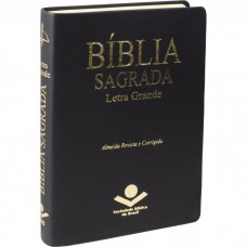 Bíblia Sagrada ARC, para Adolescente, Letra Grande, Capa Couro Sintético Preta