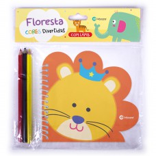 Pop cores divertidas com lápis - Floresta