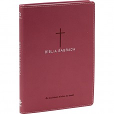 Bíblia Sagrada NAA para Mulher, Letra Regular, com palavras de Jesus destacadas, Capa Couro Sintético Rosa Bíblia Sagrada NAA para Mulher, Letra Regular, com palavras de Jesus destacadas, Capa Couro Sintético Rosa