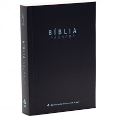 Bíblia Semear NTLH, Letra Regular, Capa Brochura Preta