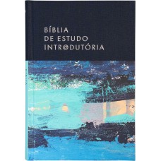 Bíblia de Estudo Introdutória NVI, Letra tradicional, Fonte Leitura Perfeita, Capa dura com tecido Azul