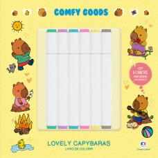 Lovely Capybaras - para colorir Lovely Capybaras - para colorir