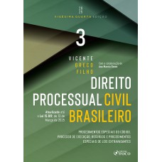 Direito Processual Civil Brasileiro - Volume 3 - 24ª Ed 2025