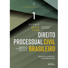 Direito Processual Civil Brasileiro - Volume 1 25ª Ed - 2025