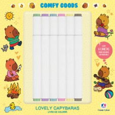 Lovely Capybaras - para colorir Lovely Capybaras - para colorir