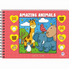 Amazing Animals - Livro de Colorir Amazing Animals - Livro de Colorir