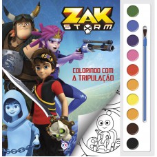 Zak Storm - Colorindo com a tripulação Zak Storm - Colorindo com a tripulação