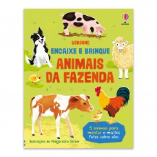 Animais Da Fazenda: Encaixe E Brinque