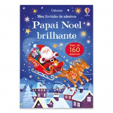 Papai Noel Brilhante: Meu Livrinho De Adesivos
