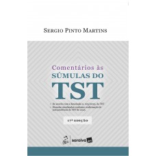Comentários Às Sumulas do Tst - 17ª Edição 2026