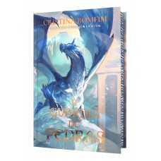A guardiã de pedras – Romantasia slow burn em edição com capa dura e pintura trilateral, primeiro livro da série Os Dragões Originais