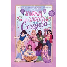 Journal da garota corajosa (Nova capa) — Devocional, com capa dura, ilustrações internas coloridas e duas cartelas de adesivos