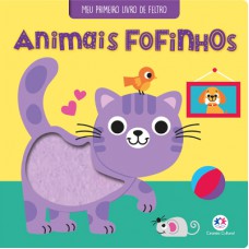 Animais fofinhos - Livro de Feltro