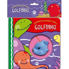 Diversão no banho com o golfinho