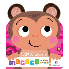 Cuidado com o macaco e seus amigos! Orelhinhas de pelúcia