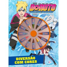 Boruto - Diversão com cores - Giz de cera Boruto - Diversão com cores - Giz de cera