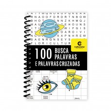 100 Busca Palavras E Palavras Cruzadas – Volume 1, com jogos inéditos