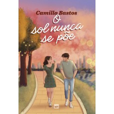 O sol nunca se põe — Romance young adult, com marca-página